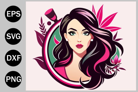 Download Beauty Salon Logo Vector Illustration - Premium Bundle