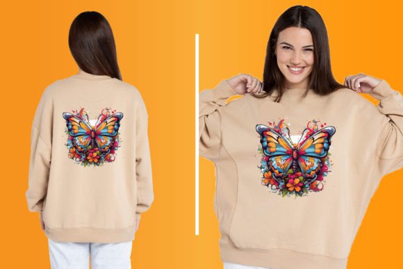 Download Watercolor Butterfly T Shirt Design, Png - Butterfly t shirt design Collection