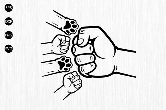 Download Father's Day Fist Bump Set SVG, Dad SVG - Father's day fist bump Collection