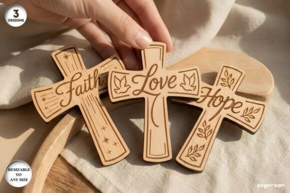 Download Pocket Engraved Cross SVG Bundle - Cross svg Collection