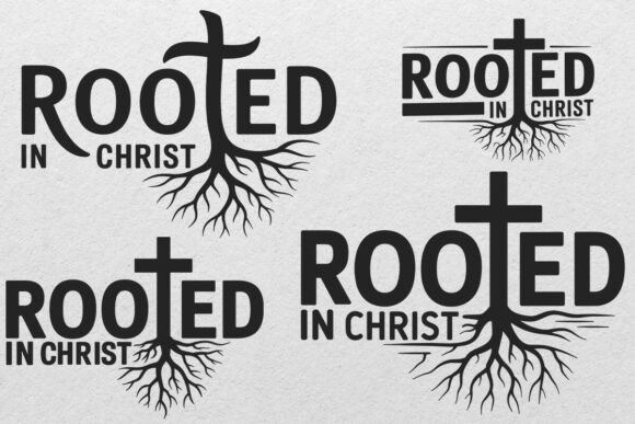 Download Rooted in Christ Svg Cross Svg Christian - Cross svg Collection
