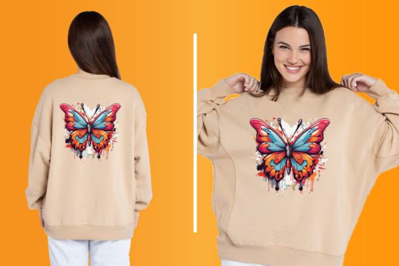 Download Watercolor Butterfly T Shirt Design - Butterfly t shirt design Collection