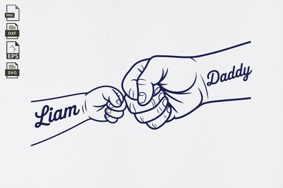 Download Father's Day Fist Bump Set, Dad Fist Bum - Father's day fist bump Collection